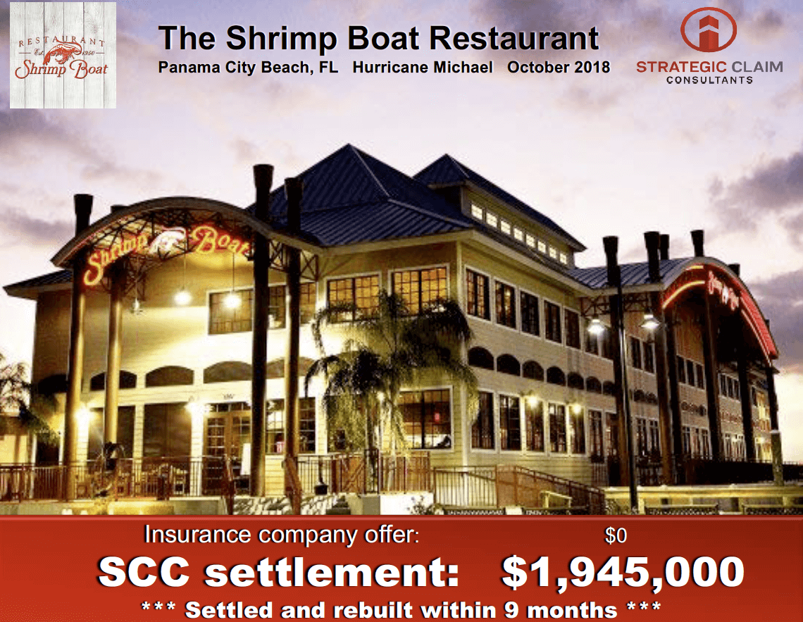 The Shrimp Boat Restaurant | SCC Claim Settlement