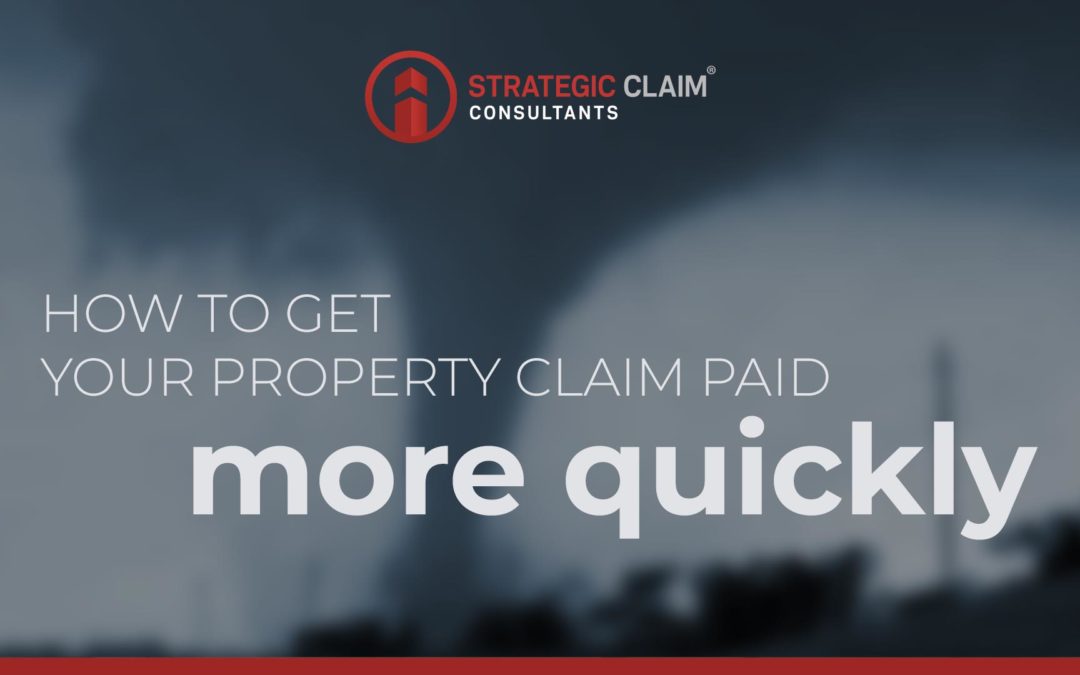 how to get your property claim processed more quickly