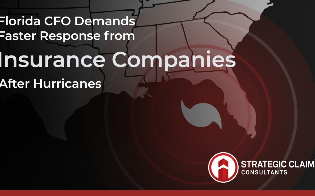 Florida CFO Demands Faster Response From Insurance Companies After Hurricanes