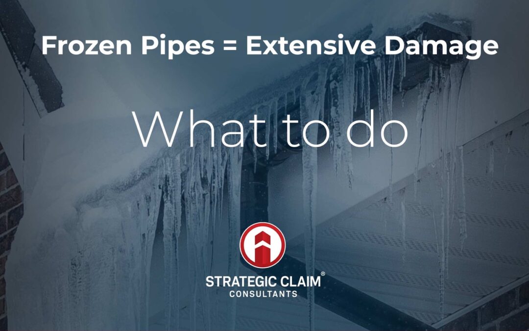 Frozen Pipes Can Crack or Burst and Will Cause Extensive Damage
