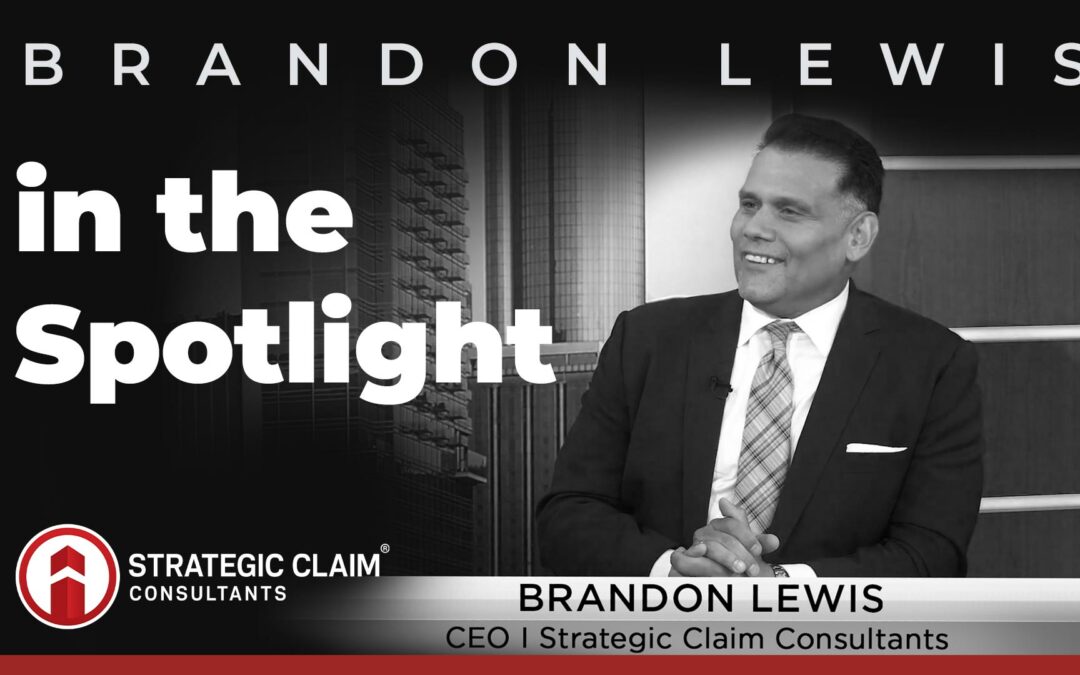 Brandon Lewis owner of Strategic Claim Consultants