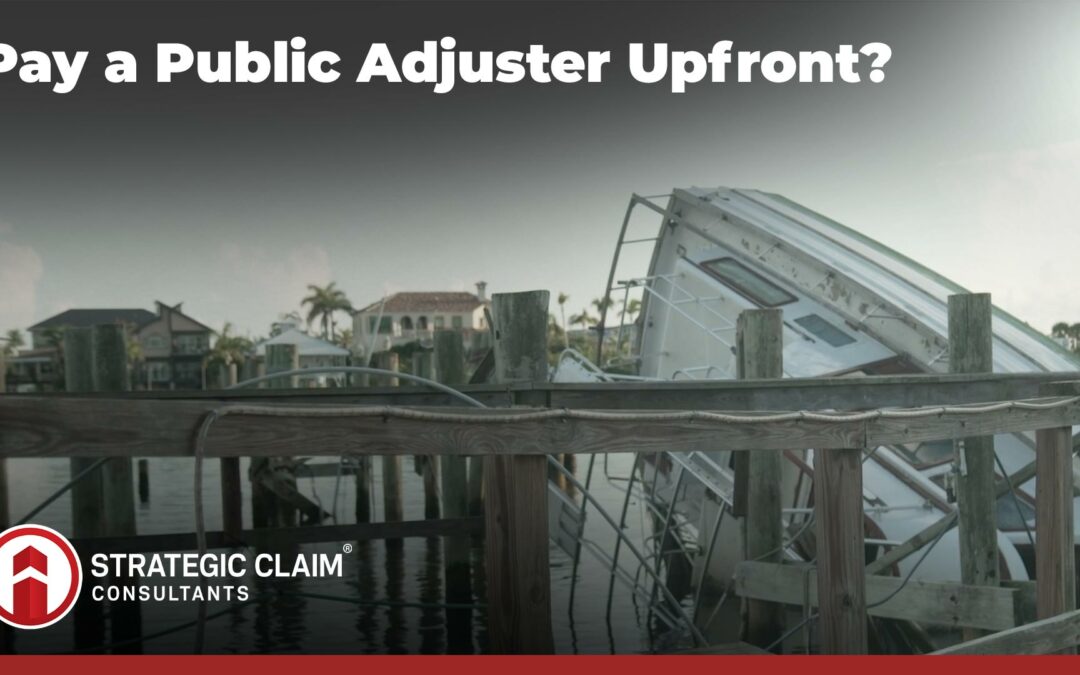 Do I Have to Pay a Public Adjuster Upfront?